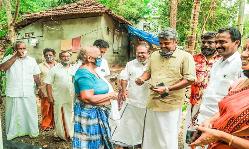 പി.ജെ. ജോസഫിനുവേണ്ടി പ്രചാരണവേദികളിൽ മകൻ അപു