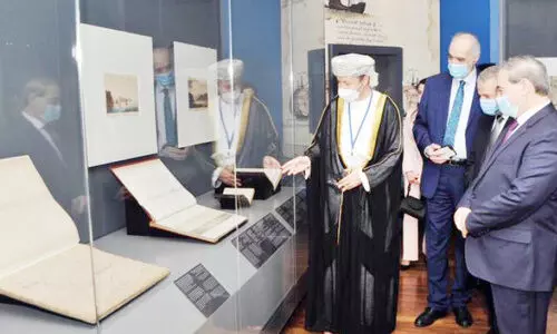 സിറിയൻ വിദേശകാര്യമന്ത്രി നാഷനൽ മ്യൂസിയം സന്ദർശിച്ചു