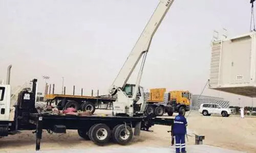 വായു ഗുണനിലവാര പരിശോധനകേന്ദ്രം നിർമിക്കുന്നു