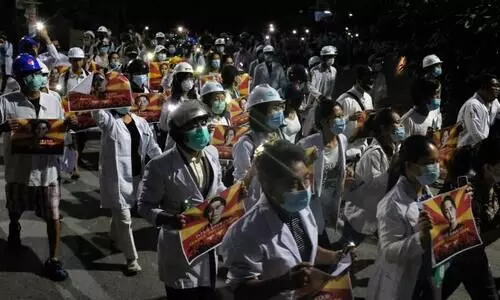 Myanmar protest Myanmar protest