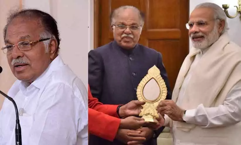 ബി.ജെ.പിയിൽ ചേർന്നാൽ ഉപരാഷ്​ട്രപതിയാക്കുമെന്ന്​ ഓഫർ കിട്ടി -പി.​ജെ. കുര്യൻ