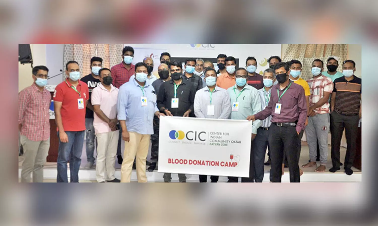 ര​ക്ത​ദാ​ന ക്യാ​മ്പ് ന​ട​ത്തി ഒ​രു മാ​സം നീ​ണ്ടു​നി​ൽ​ക്കു​ന്ന   കാ​മ്പ​യി​െൻറ ഭാ​ഗ​മാ​യിരുന്നു​ പരിപാടി