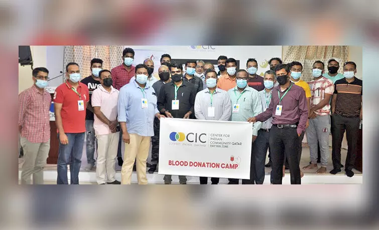 രക്തദാന ക്യാമ്പ് നടത്തി ഒരു മാസം നീണ്ടുനിൽക്കുന്ന കാമ്പയിെൻറ ഭാഗമായിരുന്നു പരിപാടി രക്തദാന ക്യാമ്പ് നടത്തി ഒരു മാസം നീണ്ടുനിൽക്കുന്ന കാമ്പയിെൻറ ഭാഗമായിരുന്നു പരിപാടി