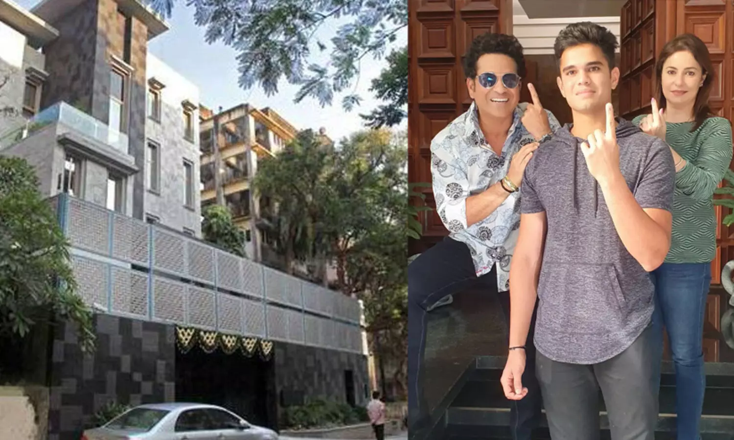 sachin home in bandra