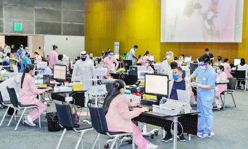 കോ​വി​ഡ്​ വാ​ക്​​സി​ൻ: ക്യു.​എ​ൻ.​സി.​സി​യി​ൽ പ്ര​വേ​ശ​നം അ​റി​യി​പ്പു​ള്ള​വ​ർ​ക്ക്​ മാ​ത്രം