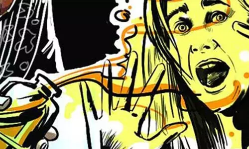 acid attack representational image