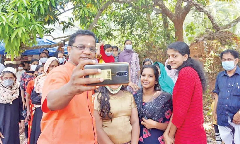dharmajan selfie
