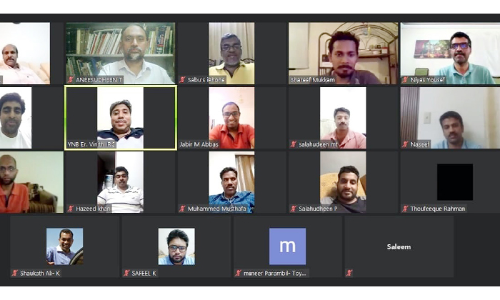 ന​സീ​ഫ് മു​ഹ​മ്മ​ദ് മാ​റ​ഞ്ചേ​രി​ക്ക് യാം​ബു ത​നി​മ യാ​ത്ര​യ​യ​പ്പ് ന​ൽ​കി