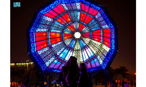 നൂ​ർ റി​യാ​ദ്: സ​ന്ദ​ർ​ശ​ക​രു​ടെ എ​ണ്ണം ഒ​രു ല​ക്ഷം ക​വി​ഞ്ഞു