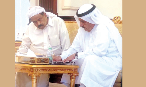 ശൈഖ്​ ഹംദാ​െൻറ തണലായി കൂടെനിന്നൊരാൾ...