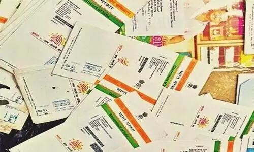Aadhaar cards