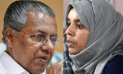 ഇക്കയുടെ കാര്യത്തിൽ ചെറുവിരൽ പോലും അനക്കാത്തതെന്താണ്​?; മുഖ്യമന്ത്രിയോട്​ റൈഹാനത്ത്​ കാപ്പൻ