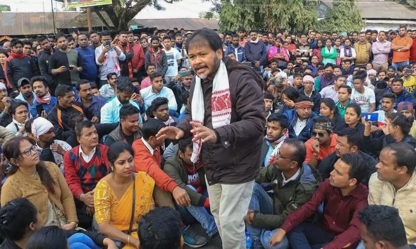 Activist Akhil Gogoi Activist Akhil Gogoi