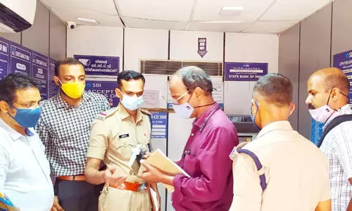 police enquiry at ATM centers