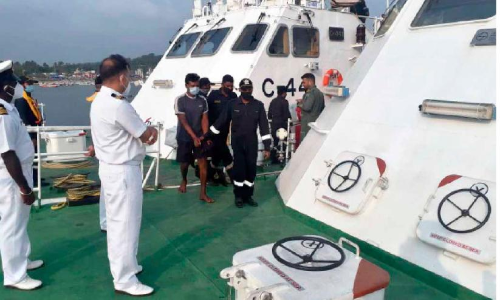 Sri Lankan boats in vizhinjam