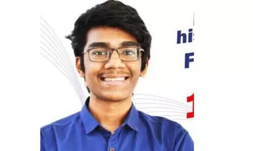 ജി.ഇ.ഇ: ഇന്ത്യക്ക്​ പുറത്ത്​ ഒന്നാം റാങ്ക്​ അശ്വിൻ പ്രശാന്തിന്​