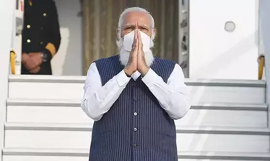 മോദി പുറപ്പെട്ടു; കോവിഡിന് ശേഷമുള്ള ആദ്യ വിദേശരാഷ്ട്ര സന്ദർശനം ബംഗ്ലാദേശിൽ മോദി പുറപ്പെട്ടു; കോവിഡിന് ശേഷമുള്ള ആദ്യ വിദേശരാഷ്ട്ര സന്ദർശനം ബംഗ്ലാദേശിൽ