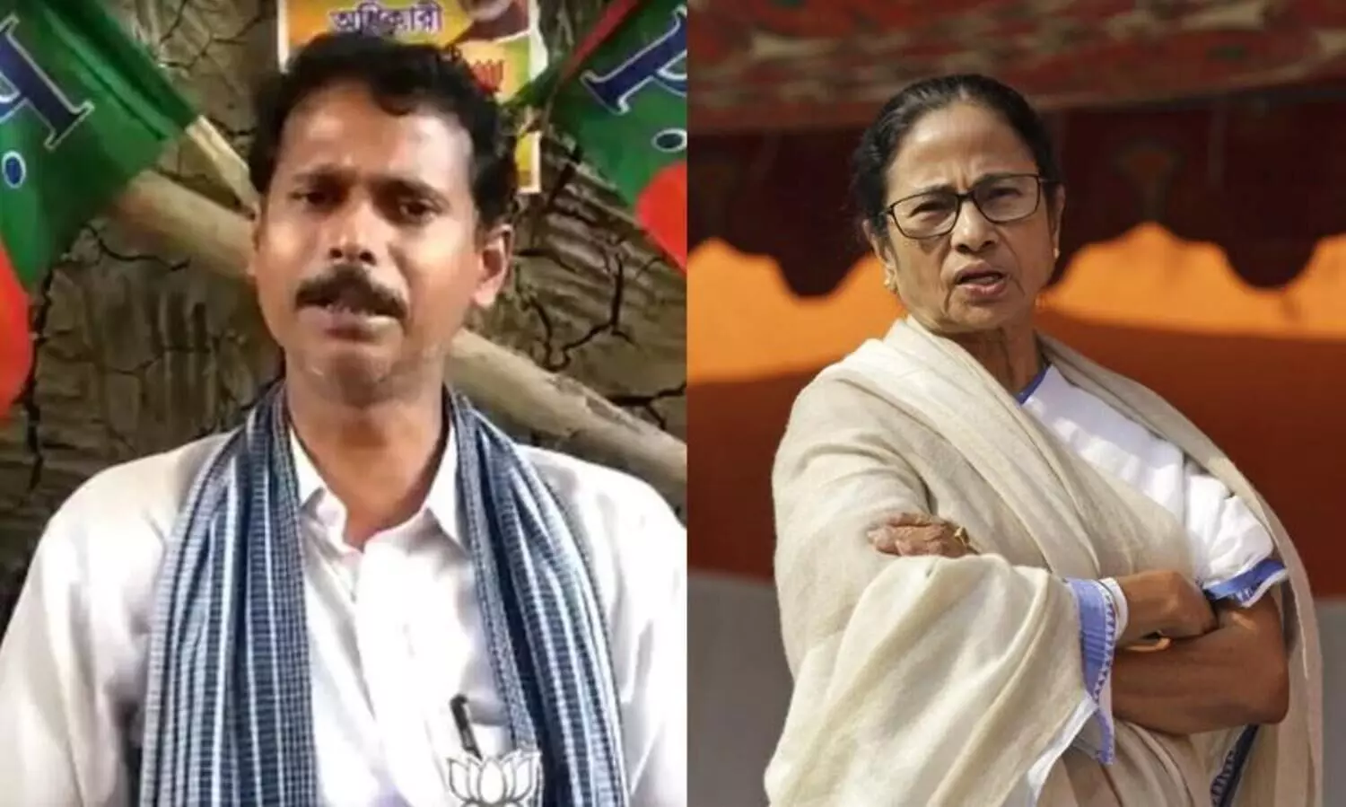 Pralay Pal and Mamata Banerjee