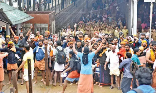sabarimala sanghparivar protest