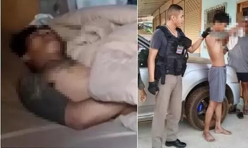 നീ എന്തൂട്ട്​ കള്ളൻഡാ കന്നാലീ- ആരും ചോദിച്ചുപോകും, പൊലീസുകാരന്‍റെ വീട്ടിൽ മോഷ്​ടിക്കാൻ കയറി ഉറങ്ങിപ്പോയ ഈ കള്ളനോട്​