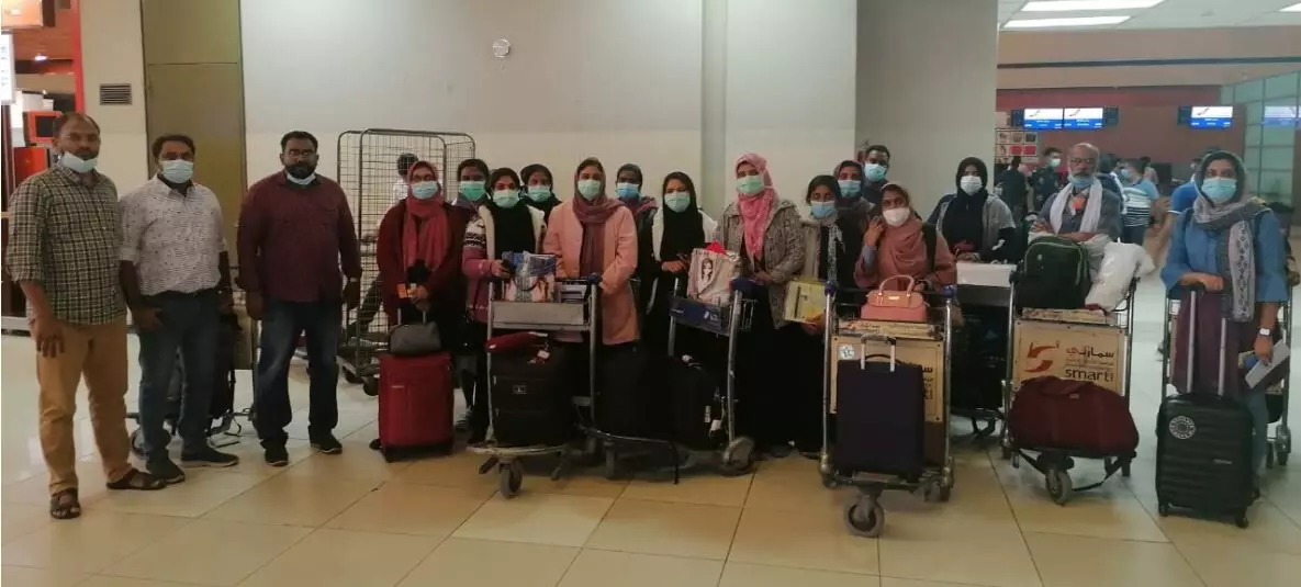 ഇന്ത്യൻ കോൺസുലേറ്റിന്‍റെ ഇടപെടൽ; ജിദ്ദയിൽ കുടുങ്ങിയ യാത്രക്കാരെ നാട്ടിലയച്ചു