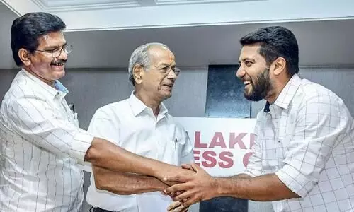 വി​ക​സ​ന​ത്തി​ൽ കൊ​മ്പ് കോ​ർ​ത്ത് സ്ഥാ​നാ​ർ​ഥി​ക​ൾ