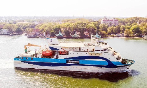 അന്തമാന്​ യാത്രക്കപ്പൽ നിർമിച്ചുനൽകി കൊച്ചി കപ്പൽശാല