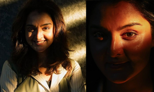 കാമറമാൻ മമ്മൂട്ടി, മോഡൽ മഞ്​ജു വാര്യർ; വൈറലായി ചിത്രങ്ങൾ