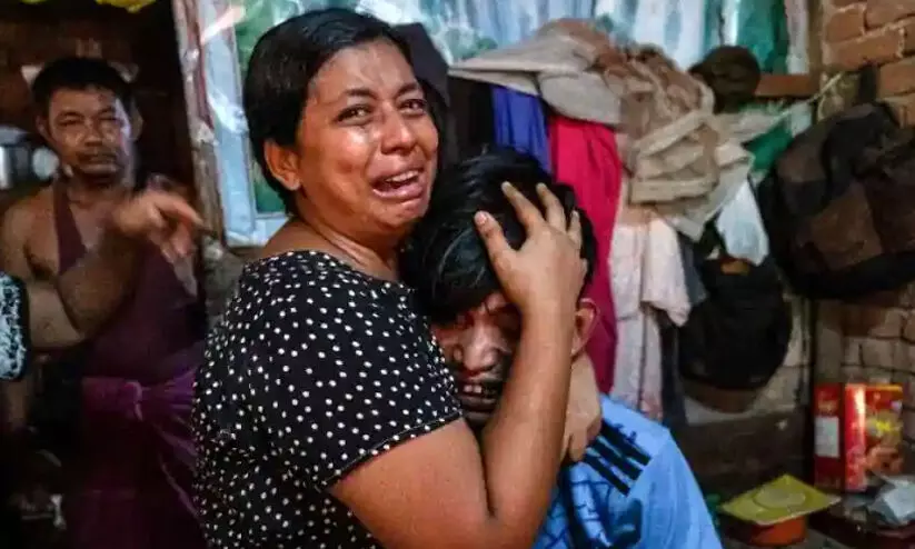 Myanmar military attack Myanmar military attack