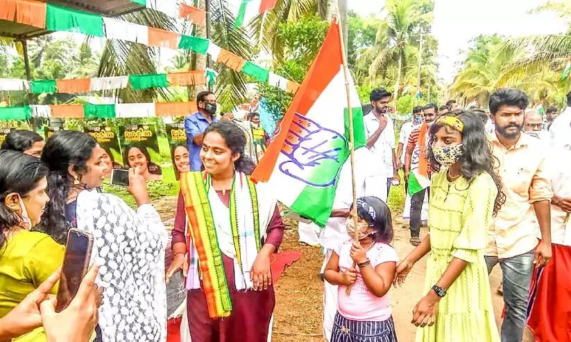 യുവത്വത്തിെൻറ പ്രസരിപ്പുമായി അരിത ബാബു യുവത്വത്തിെൻറ പ്രസരിപ്പുമായി അരിത ബാബു