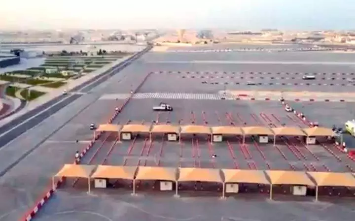 കോവിഡ്​ പ്രതിരോധ കുത്തിവെപ്പ്​:  വക്​റ ജനൂബ്​ സ്​റ്റേഡിയത്തിലും ഡ്രൈവ്​ ത്രൂ കേന്ദ്രം തുറന്നു