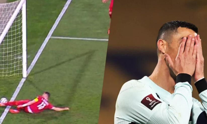 Dutch referee apologizes for denying Cristiano goal  PORTUGAL BOSS FERNANDO SANTOS SAYS REFEREE APOLOGISED AFTERWARDS