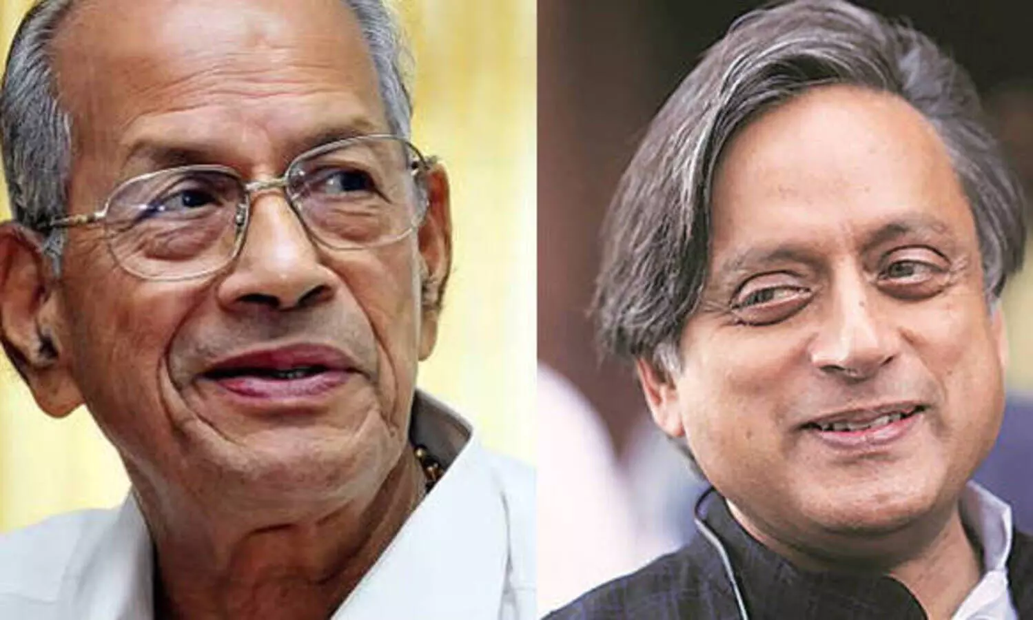 ബീഫ്​ നിരോധനം, ലവ്​ ജിഹാദ്​; ഉത്തരം നൽകാതെ ഇ.ശ്രീധരൻ എണീറ്റുപോയി; ഇതാണോ ബി.​ജെ.പിയുടെ ആദർശവാനെന്ന്​ തരൂർ