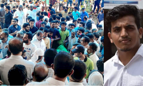 കൊടി കെട്ടുന്നതിനിടെ ഷോക്കേറ്റ്​ മരണം: നാടി​‍െൻറ നൊമ്പരമായി സിനാൻ