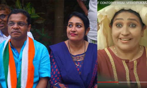 ഇരട്ടച്ചങ്കൻ പൊളിയാണ്​; പക്ഷേ, കൈപ്പത്തിക്ക്​ വോട്ട്​ ചെയ്യണം ധർമജ​ന്​ വോട്ട്​ തേടി​ നടി തെസ്നിഖാൻ