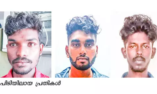 വീട​ുകയറി ആക്രമണം; ക്വട്ടേഷൻ സംഘാംഗങ്ങളായ മൂന്ന്​ യുവാക്കൾ അറസ്​റ്റിൽ