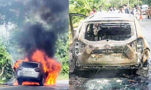 kattappan car burned