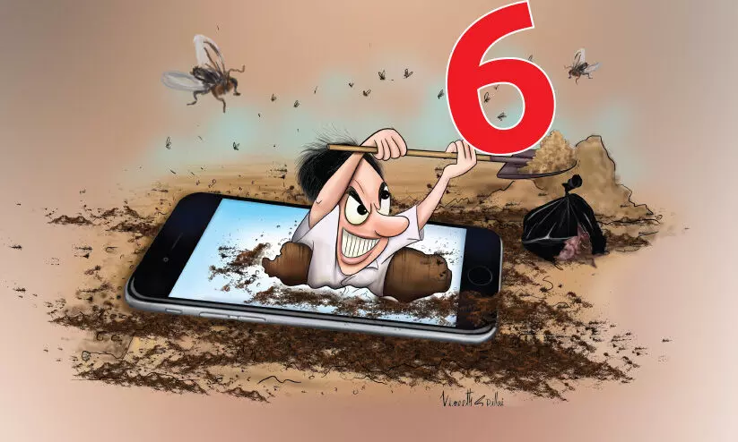 കു​​ഞ്ഞാ​​ലി​​ക്കു​​ട്ടിയുടെ യു​​ദ്ധ​​പ്ര​​ഖ്യാ​​പ​​നം മുതൽ കാ​​ന​​ത്തി​​ലിന്‍റെ ചേ​​ക​​ന്നൂ​​ര്‍ പ്രസംഗം വരെ; ആറ്​ ക​ട​ക്കാ​ൻ കു​ത്തി​പ്പൊ​ക്ക​ലുമായി സൈ​​ബ​​ർ പോ​​രാ​​ളി​​ക​​ൾ