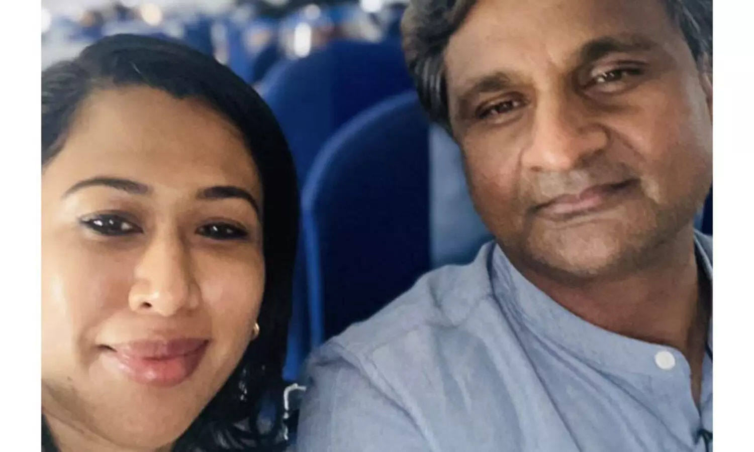 വിമാനത്തിൽ കൂടെയിരുന്ന​​ മാസ്​ക്​ ധരിച്ചിരുന്നയാളെ അറിഞ്ഞപ്പോൾ ഞെട്ടി; വൈറലായി ഷമ മുഹമ്മദിന്‍റെ അനുഭവം