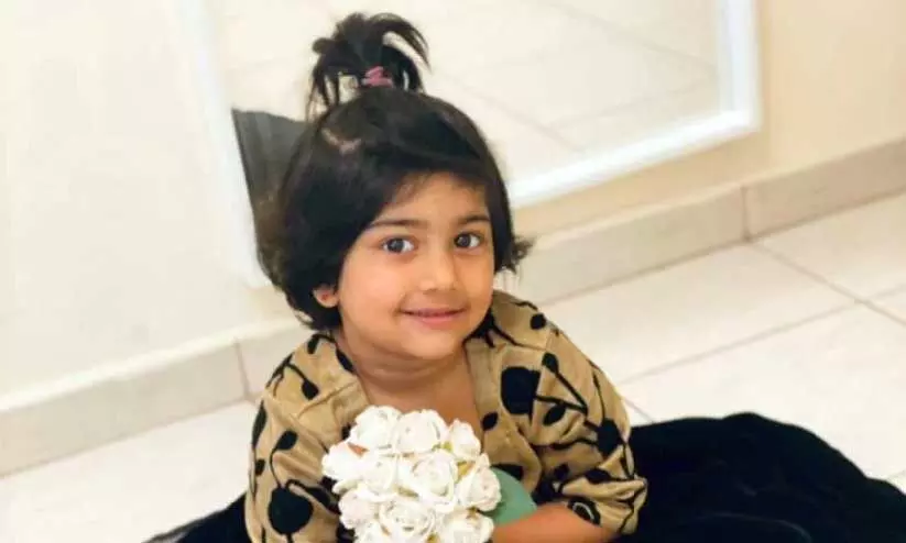 ഹൃദയസ്തംഭനം: നാലുവയസ്സുകാരി ഷാർജയിൽ നിര്യാതയായി ഹൃദയസ്തംഭനം: നാലുവയസ്സുകാരി ഷാർജയിൽ നിര്യാതയായി