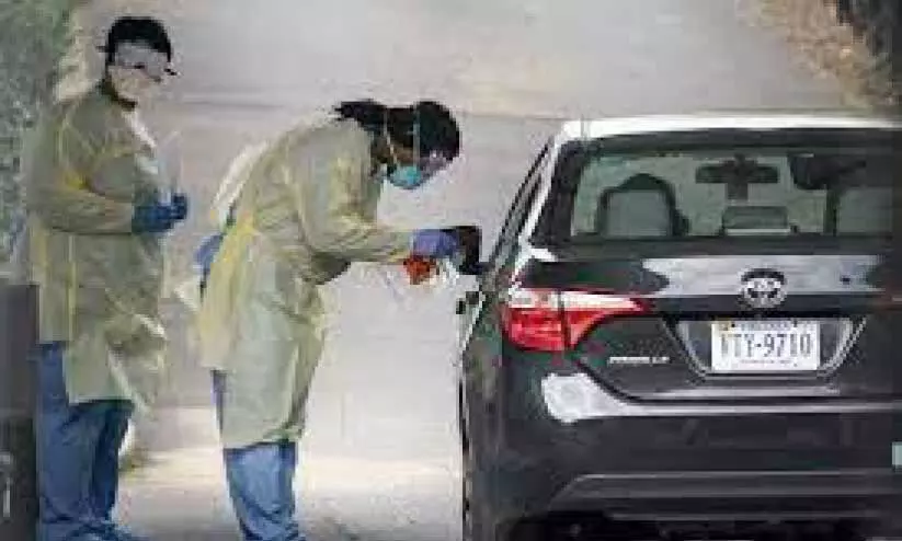 ശൈഖ് ജാബിർ പാലത്തിൽ ഡ്രൈവ് ത്രൂ കോവിഡ് പരിശോധനയൊരുക്കും ശൈഖ് ജാബിർ പാലത്തിൽ ഡ്രൈവ് ത്രൂ കോവിഡ് പരിശോധനയൊരുക്കും