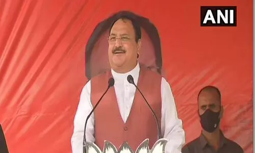 മമതക്ക്​ പേടിയാണ്​... അവർ നന്ദിഗ്രാമിൽ തോൽക്കും: ജെ.പി നദ്ദ