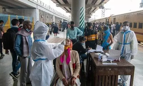 8126 പേർക്ക്​ കോവിഡ്​; ടെസ്​റ്റ്​ പോസിറ്റിവിറ്റി നിരക്ക്​ 13.34