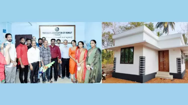 തൃ​ശൂ​ർ അ​സോ​സി​യേ​ഷ​ൻ സ്വ​പ്ന​ഭ​വ​നം​താ​ക്കോ​ൽ ദാ​നം