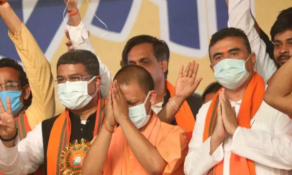 ബീഗം അധികാരമേറിയാൽ സംസ്​ഥാനം മിനി പാകിസ്​താനാകും- ​വർഗീയതയിലേക്ക്​ ചുരുങ്ങി നന്ദിഗ്രാമിൽ ബി​.ജെ.പി തെരഞ്ഞെടുപ്പ്​ പ്രചാരണം