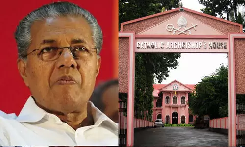 Thrissur-Archdiocese-pinarayi vijayan