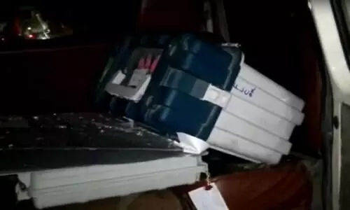 EVM Found in BJP MLAs Car  Four Officials Suspended, Repoll At Station
