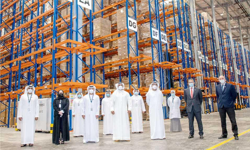 ലോ​ക​ത്തി​ലെ വ​ലി​യ കോ​വി​ഡ് വാ​ക്‌​സി​ൻ   സം​ഭ​ര​ണ​കേ​ന്ദ്രം അ​ബൂ​ദ​ബി​യി​ൽ