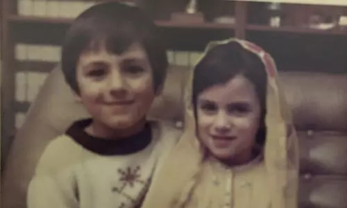 omar abdullah childhood pic