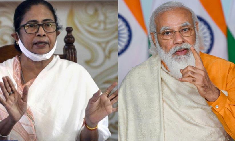 ഞാൻ നിങ്ങളുടെ പാർട്ടിയിലെ മെമ്പറല്ല, എന്നെ നിയന്ത്രിക്കുന്നതിനു പകരം ആഭ്യന്തരമന്ത്രിയെ നിയന്ത്രിക്കൂ മോദിയോട് മമത